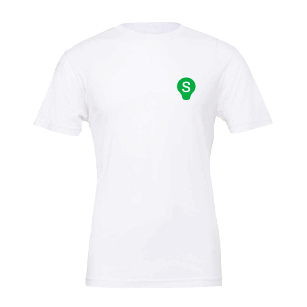 White Tshirt - Bulb Design (EU)