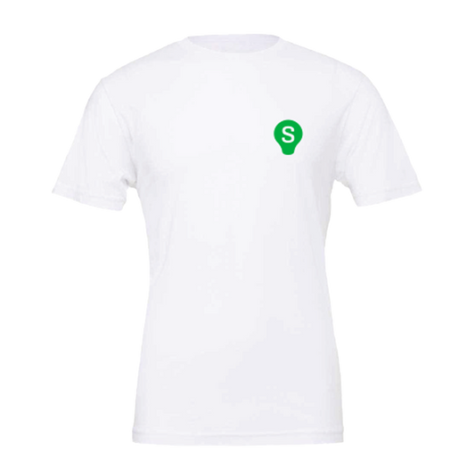White Tshirt - Bulb Design (EU)